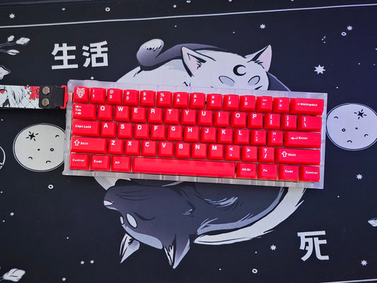 [in stock] kbdfans holy60 x mm he pcb + gateron jade air switches