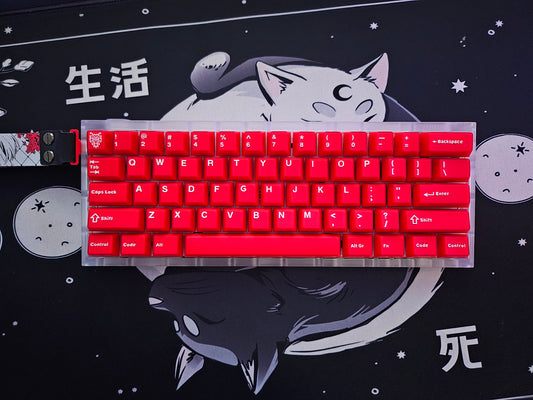 [in stock] kbdfans holy60 x mm he pcb + gateron jade air switches