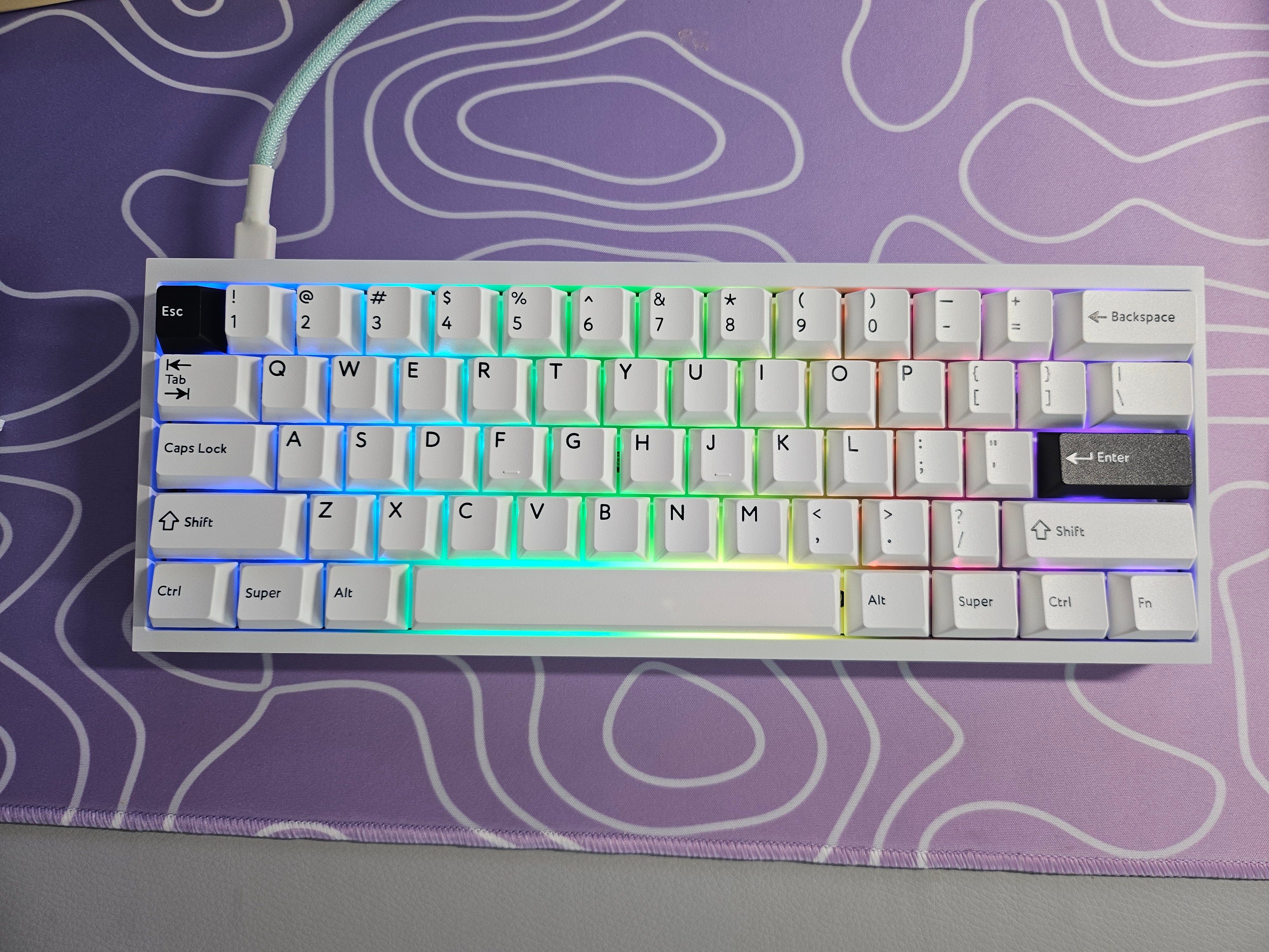 modded wooting 60he+ – PomuPop