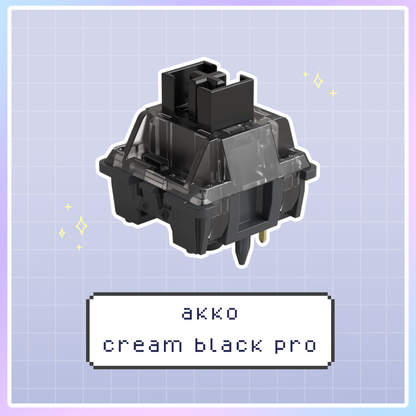 akko cream black pro