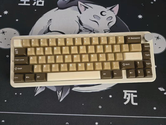 [in stock] yunzii b68 + ktt coconut latte switches