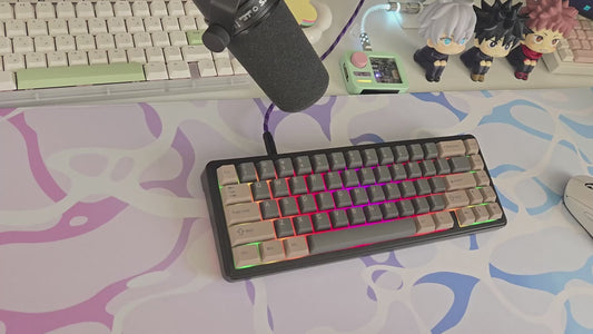 [in stock] aula f65 + keygeek little ghost switches