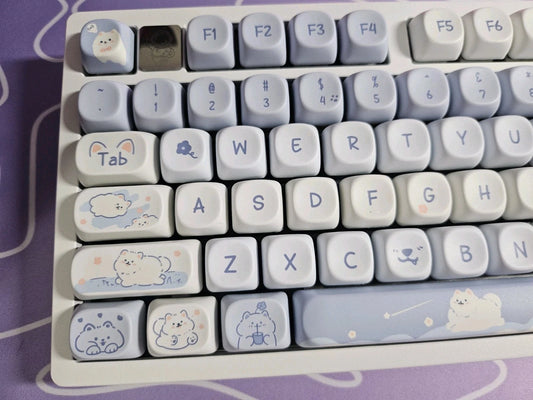 [in stock] leobog hi75 + hmx macchiato switches