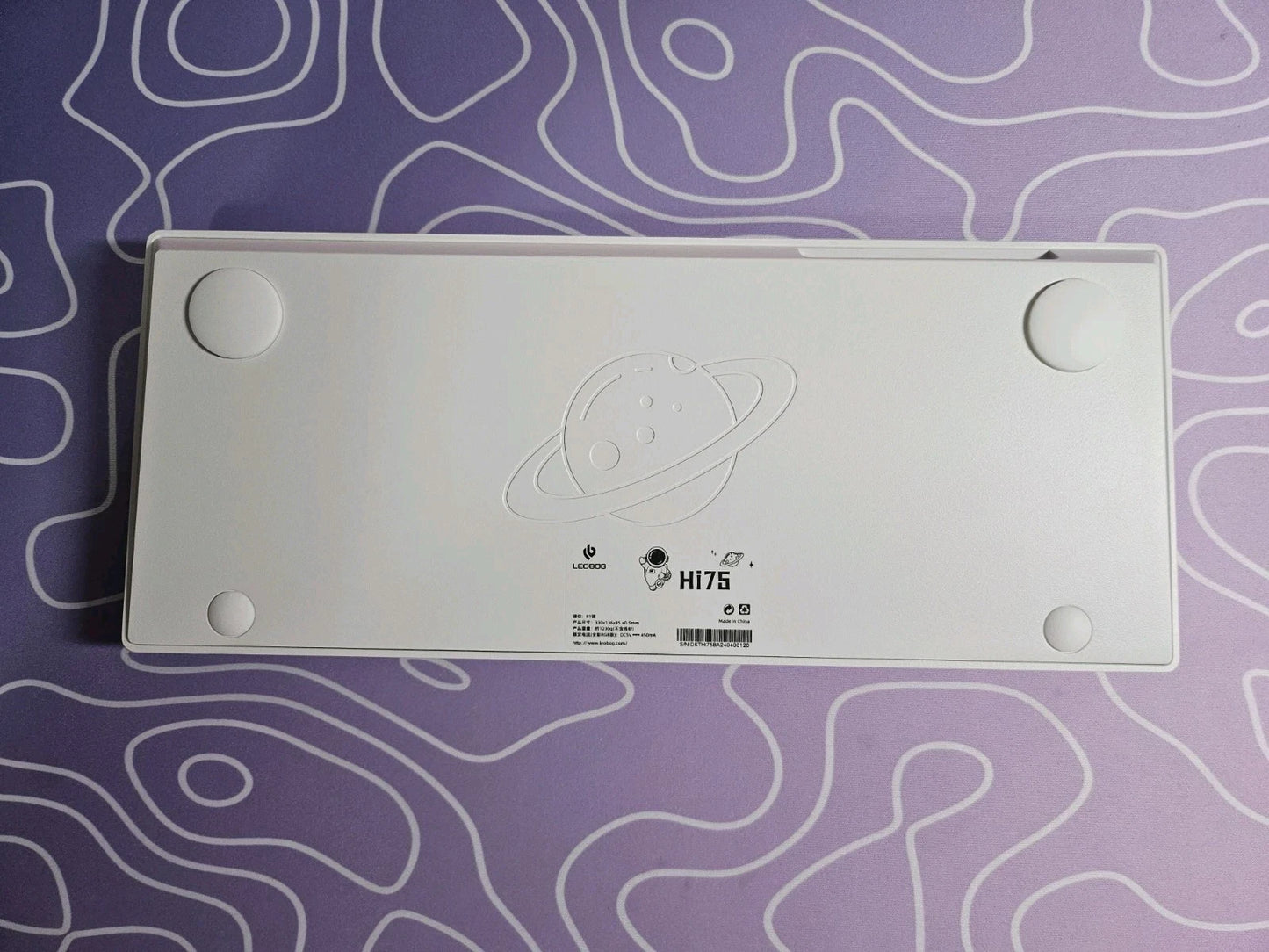 [in stock] leobog hi75 + hmx macchiato switches