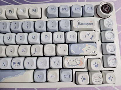 [in stock] leobog hi75 + hmx macchiato switches