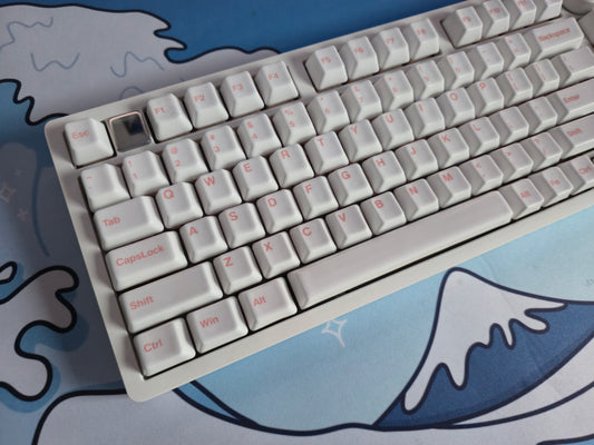 [in stock] leobog hi75c + cerakeys ceramic keycaps